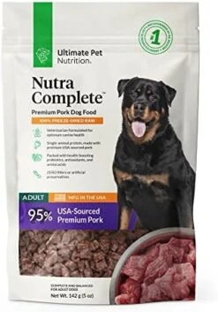 ULTIMATE PET NUTRITION Nutra Complete, 100% Freeze Dried Veterinarian Formulated Raw Dog Food With Antioxidants Prebiotics And Amino Acids, (Beef, 5 OZ) 17 ULTIMATE PET NUTRITION Nutra Complete, 100% Freeze Dried Veterinarian Formulated Raw Dog Food With Antioxidants Prebiotics And Amino Acids, (Beef, 5 OZ) -Zoomie Shop 41S30yUKdlL. AC