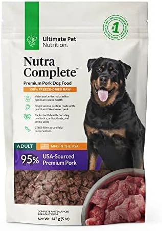 ULTIMATE PET NUTRITION Nutra Complete, 100% Freeze Dried Veterinarian Formulated Raw Dog Food With Antioxidants Prebiotics And Amino Acids, (Beef, 5 OZ) 8 ULTIMATE PET NUTRITION Nutra Complete, 100% Freeze Dried Veterinarian Formulated Raw Dog Food With Antioxidants Prebiotics And Amino Acids, (Beef, 5 OZ) - Image 8