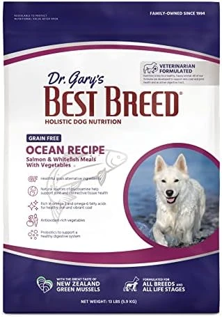 Best Breed Dr. Gary's Grain Free Ocean Recipe Slow-Cooked In USA, Natural Dry Dog Food For All Breeds And Sizes, 4lbs. 9 Best Breed Dr. Gary's Grain Free Ocean Recipe Slow-Cooked In USA, Natural Dry Dog Food For All Breeds And Sizes, 4lbs. - Image 9