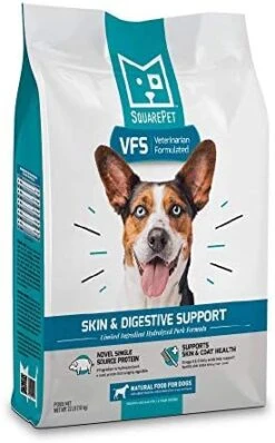 SquarePet Veterinarian Formulated Solutions Hydrolyzed Protein Skin And Digestive Support Dry Dog Food, Help With Hot Spots, Itchiness Pork Flavor 4.4lbs -Zoomie Shop 41Sm6uPdByL. AC