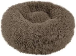 Watonic Dog Bed Round Cat Winter Warm Sleeping Bag Long Plush Soft Pet Bed Calming Beddog Donut,pet Faux Fur Cuddler For Small Medium Large Dogs Ultra Bed (Blue,L) -Zoomie Shop 41T9ryeDcEL. AC