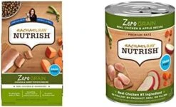 Rachael Ray Nutrish Zero Grain Dry Dog Food, Salmon & Sweet Potato Recipe, 23 Pounds -Zoomie Shop 41TUqzOVKL. AC