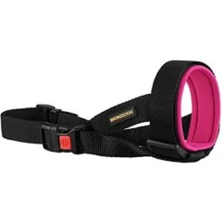 BRONZEDOG Soft Padded Dog Muzzle Adjustable Neoprene Comfort Bitting Chewing Pet Muzzles For Small Medium Large Dogs Puppy (Pink, Small) 17 BRONZEDOG Soft Padded Dog Muzzle Adjustable Neoprene Comfort Bitting Chewing Pet Muzzles For Small Medium Large Dogs Puppy (Pink, Small) -Zoomie Shop 41Ta9EiNP2L