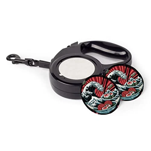GENERIC Sushi Retractable Pet Leash - Food Leash - Illustration Dog Leash - 118 Inches 2 GENERIC Sushi Retractable Pet Leash - Food Leash - Illustration Dog Leash - 118 Inches - Image 2