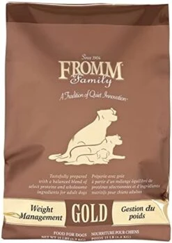 Fromm Weight Management Gold Premium Dry Dog Food - Weight Management Dog Food For Medium & Small Breeds - Turkey Recipe - 30 Lb -Zoomie Shop 41WRytYmZnL. AC