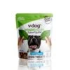 V-dog Soft And Chewy Vegan Wiggle Dog Biscuits - Dog Training Treats - Small, Medium And Large Breeds - Natural Peanut Butter Flavor Superfoods - 10 Ounce - All Natural - Made In The USA