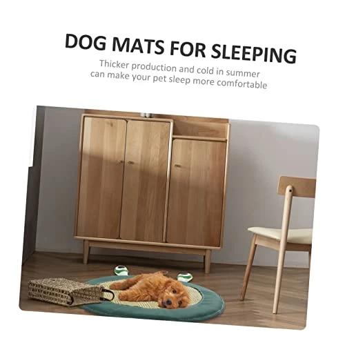 BCOATH Floor Dogs Straw Summer Kitten House Home Animal Area Cushion For Pet Sleeping Cat Cooling Breathable Puppy Pig Rug Indoor Rattan Tear- Pad Grass Tear-Resistant Bed Rest Pet Mat 7 BCOATH Floor Dogs Straw Summer Kitten House Home Animal Area Cushion For Pet Sleeping Cat Cooling Breathable Puppy Pig Rug Indoor Rattan Tear- Pad Grass Tear-Resistant Bed Rest Pet Mat - Image 7