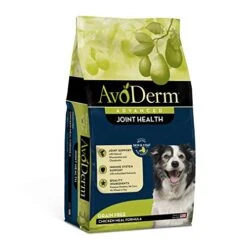 AvoDerm Natural Advanced Joint Health Dry Dog Food, Grain Free, Chicken Recipe, 4 Lb