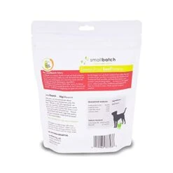 Smallbatch Pets Premium Freeze-Dried Beef Heart Treats For Dogs And Cats, 3.5 Oz, Made And Sourced In The USA, Single Ingredient, Humanely Raise Meat, No Preservatives Or Anything Artificial Ever