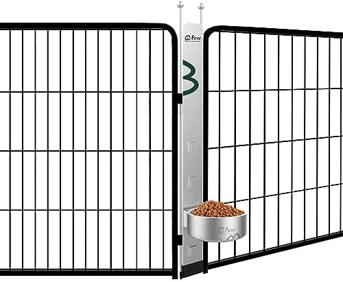 FXW Anti-tip Feeding Station With 32oz Dog Bowl, Use With Dog Playpen, Fits 24'' Height Of Fence│Patent Pending 7 FXW Anti-tip Feeding Station With 32oz Dog Bowl, Use With Dog Playpen, Fits 24'' Height Of Fence│Patent Pending - Image 7