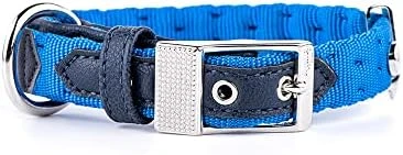 MyFamily Adjustable Dog Collar In Nylon Made In Italy, White Bronze Metallic Finish, Comfortable And Durable, Handmade, Milan Collection 14 MyFamily Adjustable Dog Collar In Nylon Made In Italy, White Bronze Metallic Finish, Comfortable And Durable, Handmade, Milan Collection - Image 14