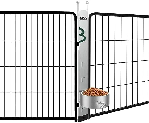 FXW Anti-tip Feeding Station With 32oz Dog Bowl, Use With Dog Playpen, Fits 24'' Height Of Fence│Patent Pending 8 FXW Anti-tip Feeding Station With 32oz Dog Bowl, Use With Dog Playpen, Fits 24'' Height Of Fence│Patent Pending - Image 8