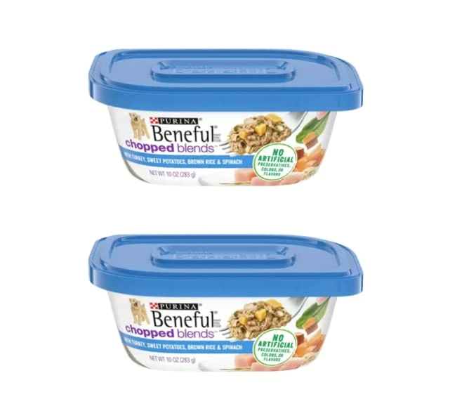 Beneful Chopped Blends Wet Dog Food 10 Oz. Tub Combo Variety Bundle 4 Flavors 2 Of Each Flavors, Total Of 8 Tub With Healthier Paws Sticker!!! 2 Beneful Chopped Blends Wet Dog Food 10 Oz. Tub Combo Variety Bundle 4 Flavors 2 Of Each Flavors, Total Of 8 Tub With Healthier Paws Sticker!!! - Image 2