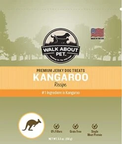 Walk About Pet, WA10016, Dog Jerky Treats, Grain-Free, Gluten-Free, Single Source Protein, Alligator Recipe, Resealable Pouch, 5.5 Ounces -Zoomie Shop 41Z 8NYegSL. AC