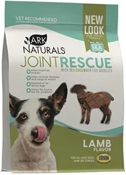 Ark Naturals Joint Rescue Dog Chew, Beef Flavor, Joint Supplement With Glucosamine & Chondroitin, 1 Pack -Zoomie Shop 41ZJ39OGiL. AC
