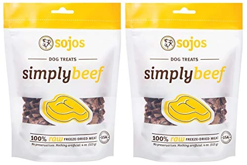 Sojos Sojos Simply Beef Dog Treats, Pack Of 2 1 Sojos Sojos Simply Beef Dog Treats, Pack Of 2
