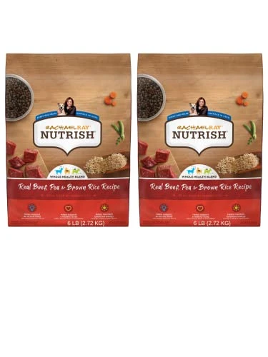 Rachael Ray Nutrish Real Beef And Brown Rice Recipe Flavor Dry Dog Food (Pack Of 2) 1 Rachael Ray Nutrish Real Beef And Brown Rice Recipe Flavor Dry Dog Food (Pack Of 2)