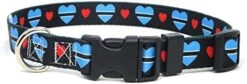 Dog Collar | I Love Botswana | Hearts | Great For National Holidays, Special Events, Festivals, Parades | Made In USA | XSmall Small Medium Large XLarge 24 Dog Collar | I Love Botswana | Hearts | Great For National Holidays, Special Events, Festivals, Parades | Made In USA | XSmall Small Medium Large XLarge -Zoomie Shop 41aDZsSdkBL. AC 2