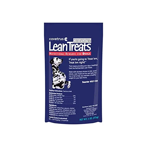 Covetrus Nutrisential Lean Treats For Dogs - Soft Dog Treats For Small, Medium & Large Dogs - Nutritional Low Fat Bite Size K9 Treats - Chicken Flavor - 10 Pack - 4oz 2 Covetrus Nutrisential Lean Treats For Dogs - Soft Dog Treats For Small, Medium & Large Dogs - Nutritional Low Fat Bite Size K9 Treats - Chicken Flavor - 10 Pack - 4oz - Image 2