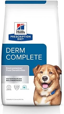 Hill's Prescription Diet Derm Complete Skin & Food Sensitivities Dry Dog Food, Veterinary Diet, 6.5 Lb. Bag 8 Hill's Prescription Diet Derm Complete Skin & Food Sensitivities Dry Dog Food, Veterinary Diet, 6.5 Lb. Bag - Image 8