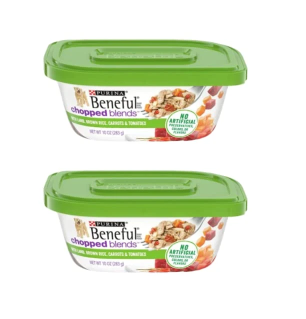 Beneful Chopped Blends Wet Dog Food 10 Oz. Tub Combo Variety Bundle 4 Flavors 2 Of Each Flavors, Total Of 8 Tub With Healthier Paws Sticker!!! 3 Beneful Chopped Blends Wet Dog Food 10 Oz. Tub Combo Variety Bundle 4 Flavors 2 Of Each Flavors, Total Of 8 Tub With Healthier Paws Sticker!!! - Image 3