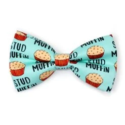 JIUJIA Stud Muffin Dog Bow Tie Dog Collar Accessory,Detachable Bowtie,Adjustable Collar For Small Medium Large Dogs 17 JIUJIA Stud Muffin Dog Bow Tie Dog Collar Accessory,Detachable Bowtie,Adjustable Collar For Small Medium Large Dogs -Zoomie Shop 41ahhqMz63L