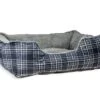 Karlie K Dog Bed Miro Dark Blue/Grey 65 X 60 X 20 Cm 200 G