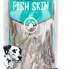TickledPet Fish Skin Dog Treats - Icelandic Wild Caught Cod - Single Ingredient Grain Free Chews