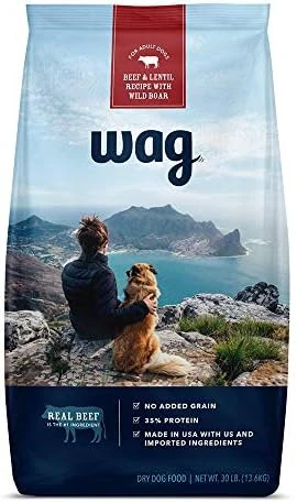 Amazon Brand - Wag Dry Dog Food Chicken & Lentil Recipe (24 Lb. Bag) 9 Amazon Brand - Wag Dry Dog Food Chicken & Lentil Recipe (24 Lb. Bag) - Image 9
