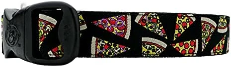 3 Dirty Dawgz Adjustable 1" Italian Italy Meat Veggie Vegetable Basil Pepperoni Pizza Dog Collars For Medium Large And X-Large Dogs (X-Large (20"-34" Neck)) 2 3 Dirty Dawgz Adjustable 1" Italian Italy Meat Veggie Vegetable Basil Pepperoni Pizza Dog Collars For Medium Large And X-Large Dogs (X-Large (20"-34" Neck)) - Image 2