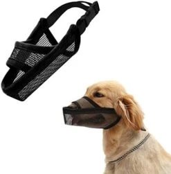 CILKUS Nylon Dog Muzzle Air Mesh Breathable For Small Medium Large Dogs, And Stick Out Tongue Drinkable Pet Muzzle For Anti-Biting Anti-Licking (Large, Black) 26 CILKUS Nylon Dog Muzzle Air Mesh Breathable For Small Medium Large Dogs, And Stick Out Tongue Drinkable Pet Muzzle For Anti-Biting Anti-Licking (Large, Black) -Zoomie Shop 41bRw9dlVkL. AC 1