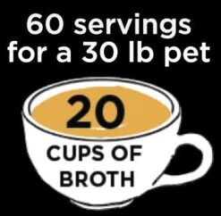 Nature's Diet Pet Original Bone Broth Protein Powder With Functional Benefits For Hip And Joint, Digestion, Skin And Coat (Hip & Joint, 6 Oz = 60 Servings) 9 Nature's Diet Pet Original Bone Broth Protein Powder With Functional Benefits For Hip And Joint, Digestion, Skin And Coat (Hip & Joint, 6 Oz = 60 Servings) -Zoomie Shop 41cbpUwdOLL
