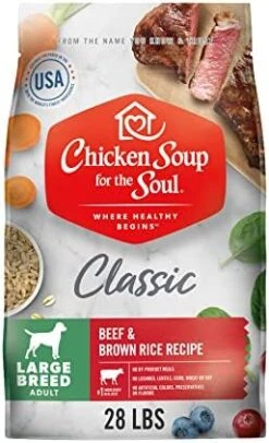 Chicken Soup For The Soul Pet Food Adult Dog Food, Chicken, Turkey & Brown Rice Recipe, 28 Lb. Bag | Soy Free, Corn Free, Wheat Free | Dry Dog Food Made With Real Ingredients 25 Chicken Soup For The Soul Pet Food Adult Dog Food, Chicken, Turkey & Brown Rice Recipe, 28 Lb. Bag | Soy Free, Corn Free, Wheat Free | Dry Dog Food Made With Real Ingredients -Zoomie Shop 41d3L1fx5mL. AC