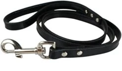 Kuntrona PU Leather Dog Pet Leash Dog Lead 9 Colors 48" Long Red M -Zoomie Shop 41d7mT6S8aL. AC