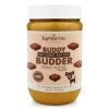 BUDDY BUDDER Brownie Batter, 100% Natural Dog Peanut Butter, Healthy Peanut Butter Dog Treats, Stuff In Toy, Dog Pill Pocket, Made In USA, (17 Oz Jars) (Brownie Batter)