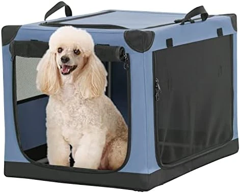 Petsfit Soft Dog Crate With Tilt Angle, 36" L X 24" W X 23" H Fit For Car Seats And Trunks, Multiple Carrying Options, Ideal For Dog Travel 12 Petsfit Soft Dog Crate With Tilt Angle, 36" L X 24" W X 23" H Fit For Car Seats And Trunks, Multiple Carrying Options, Ideal For Dog Travel - Image 12