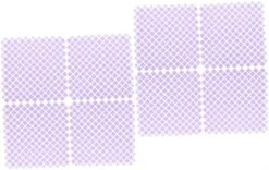 12 Pcs Small Guinea Carpet Bedding Anti-Skid Cushion Splicing Pad Bathroom Floor Anti-Slip Pigs DIY Pet Rabbit Pee Doormat Pads Animal Liners Cage Mat Ground Non-Slip Food -Zoomie Shop 41dJdvbR3ZL. AC