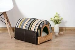 SENERY Winter Pet House Kennel Nest With Mat Foldable Bed For Small Medium Dogs Puppy Sleeping Bag -Zoomie Shop 41dK7MOzdcL. AC