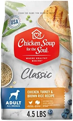 Chicken Soup For The Soul Pet Food Adult Dog Food, Chicken, Turkey & Brown Rice Recipe, 28 Lb. Bag | Soy Free, Corn Free, Wheat Free | Dry Dog Food Made With Real Ingredients 15 Chicken Soup For The Soul Pet Food Adult Dog Food, Chicken, Turkey & Brown Rice Recipe, 28 Lb. Bag | Soy Free, Corn Free, Wheat Free | Dry Dog Food Made With Real Ingredients - Image 15