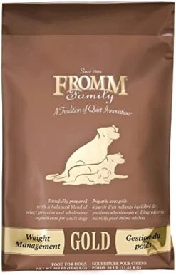 Fromm Weight Management Gold Premium Dry Dog Food - Weight Management Dog Food For Medium & Small Breeds - Turkey Recipe - 30 Lb -Zoomie Shop 41dgvEsUZnL. AC