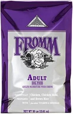 Fromm Classic Adult Dog Food - Premium Dry Dog Food For Large, Medium, & Small Breeds - Chicken Recipe - 30 Lb -Zoomie Shop 41dufGC8O5L. AC