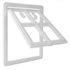 Pet Dog Door, Cat Door For Screen Door, Magnetic Locking Safe Flap, Plastic Pet Dog Puppy Cat Door For Screen Window Gate (Color : White, Size : 45.2 X 35cm) 11 Pet Dog Door, Cat Door For Screen Door, Magnetic Locking Safe Flap, Plastic Pet Dog Puppy Cat Door For Screen Window Gate (Color : White, Size : 45.2 X 35cm) -Zoomie Shop 41f3UGZYKlL