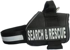 Search & Rescue Harness Vest Cool Comfort Nylon For Dogs Small Medium Large Girth Purchase Comes With 2 Reflective Search & Rescue Removable Patches. Please Measure Your Dog Before Ordering. 16 Search & Rescue Harness Vest Cool Comfort Nylon For Dogs Small Medium Large Girth Purchase Comes With 2 Reflective Search & Rescue Removable Patches. Please Measure Your Dog Before Ordering. -Zoomie Shop 41fN1rX5OAL. AC 1