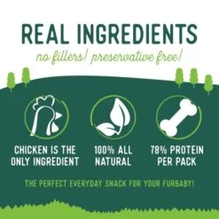 Beg & Barker Chicken Jerky For Dogs (10 Oz, Pack Of 1) - Dog Training Treats - Natural Dog Treats Made In The USA - Grain Free, Diabetic-Friendly, High Protein, Sugar-Free (Chicken Dog Jerky)