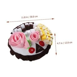 POPETPOP Cake Smell Pad Dogman Toys Dog Treat Dispenser Toy Food Decor Dog Foraging Mat Pet Blanket Cat Bowl Blanket Pet Foraging Mat Pet Accessory Adorable Sniffle Blanket Puppy Decorate -Zoomie Shop 41fVdVsAYHL
