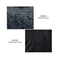 YangYan Super Soft Dog Bed Round Washable Long Plush Dog Kennel Cat House Velvet Mats Sofa For Dog Chihuahua Dog Basket Pet Bed (Color : Rainbow, Size : 70cm) -Zoomie Shop 41fk6QKymsL 1