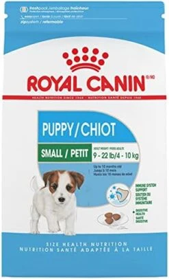 Royal Canin Size Health Nutrition Small Puppy Dry Dog Food, 2.5 Lb Bag -Zoomie Shop 41frNhdQ1wL. AC