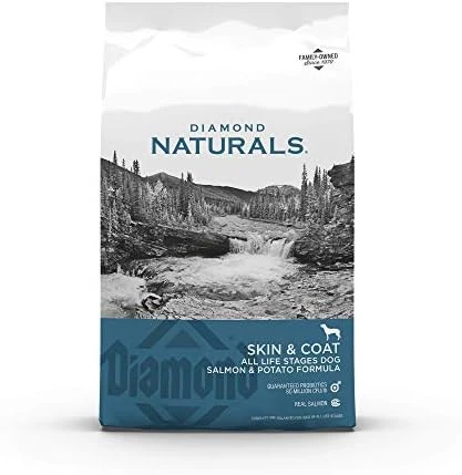 DIAMOND NATURALS Skin & Coat Real Meat Recipe Dry Dog Food With Wild Caught Salmon 15lb (9422_15_DND) 4 DIAMOND NATURALS Skin & Coat Real Meat Recipe Dry Dog Food With Wild Caught Salmon 15lb (9422_15_DND) - Image 4