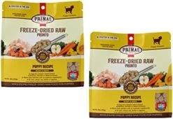 Primal Puppy Dog Food Pronto Freeze Dried Dog Food, Complete & Balanced Ready To Serve Healthy Grain Free Raw Dog Food (25 Oz) -Zoomie Shop 41hLqoqSX4L. AC