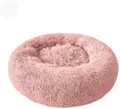YangYan 40-100cm Soft Dog Bed Washable Long Plush Dog Kennel Dog House Velvet Mats Sofa For Dog Chihuahua Dog Basket Pet Bed (Color : E, Size : Diameter 60cm) -Zoomie Shop 41iQxWWiBNL. AC